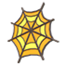 Spider Web Flying Disc